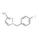 1-(4-Chlorobenzyl)-1H-pyrazol-3-amine (CAS 925154-93-4) - chemical structure image