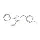 1-(4-Chlorobenzyl)-3-phenyl-1H-pyrazole-4-carbaldehyde - chemical structure image