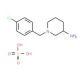 1-(4-Chlorobenzyl)piperidin-3-aminesulfate - chemical structure image