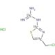 1-(4-Chloromethyl-2-thiazoyl)guanidine-13C3 Hydrochloride Salt - chemical structure image