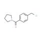 1-[4-(chloromethyl)benzoyl]pyrrolidine - chemical structure image