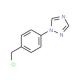 1-[4-(Chloromethyl)phenyl]-1H-1,2,4-triazole (CAS 143426-53-3) - chemical structure image