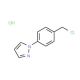 1-[4-(chloromethyl)phenyl]-1H-pyrazole hydrochloride (CAS 143426-52-2) - chemical structure image