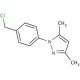 1-[4-(chloromethyl)phenyl]-3,5-dimethyl-1H-pyrazole - chemical structure image