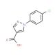 1-(4-chlorophenyl)-1H-pyrazole-4-carboxylic acid - chemical structure image