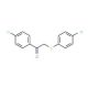 1-(4-Chlorophenyl)-2-[(4-chlorophenyl)sulfanyl]-1-ethanone (CAS 33046-50-3) - chemical structure image