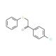1-(4-chlorophenyl)-2-(phenylthio)ethanone - chemical structure image