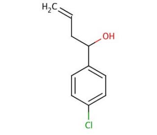 1-(4-Chlorophenyl)-3-buten-1-ol (CAS 14506-33-3) - chemical structure image