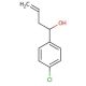 1-(4-Chlorophenyl)-3-buten-1-ol (CAS 14506-33-3) - chemical structure image