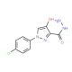 1-(4-chlorophenyl)-4-hydroxy-1H-pyrazole-3-carbohydrazide - chemical structure image