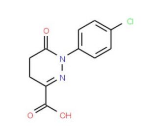 1-(4-chlorophenyl)-6-oxo-1,4,5,6-tetrahydropyridazine-3-carboxylic acid - chemical structure image