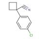 1-(4-Chlorophenyl)cyclobutane Carbonitrile (CAS 28049-61-8) - chemical structure image