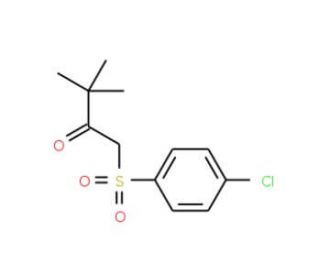 1-(4-Chlorophenylsulfonyl)-3,3-dimethyl-2-butanone (CAS 207974-06-9) - chemical structure image