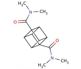 1,4-Cubanebis(dimethylamide) - chemical structure image