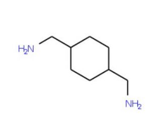 1,4-Cyclohexanebis(methylamine), cis + trans (CAS 2549-93-1) - chemical structure image