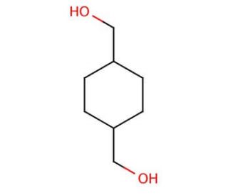 1,4-Cyclohexanedimethanol (CAS 105-08-8) - chemical structure image