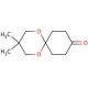 1,4-Cyclohexanedione Mono(2,2-dimethyltrimethylene Ketal) (CAS 69225-59-8) - chemical structure image