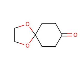 1,4-Cyclohexanedione monoethylene acetal (CAS 4746-97-8) - chemical structure image