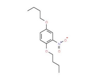 1,4-Di-n-butoxy-2-nitrobenzene (CAS 135-15-9) - chemical structure image