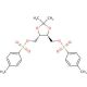 (−)-1,4-Di-O-tosyl-2,3-O-isopropylidene-L-threitol (CAS 37002-45-2) - chemical structure image