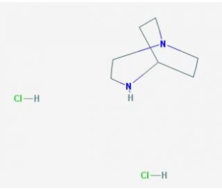 1,4-Diazabicyclo[3.2.2]nonane dihydrochloride (CAS 150208-70-1) - chemical structure image