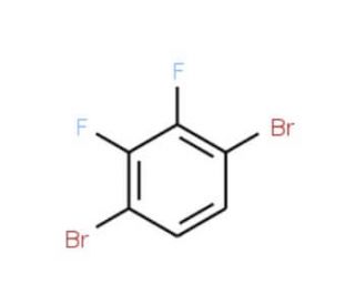 1,4-Dibromo-2,3-difluorobenzene (CAS 156682-52-9) - chemical structure image