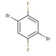 1,4-Dibromo-2,5-difluorobenzene (CAS 327-51-5) - chemical structure image