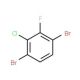 1,4-Dibromo-2-chloro-3-fluorobenzene (CAS 1000573-09-0) - chemical structure image