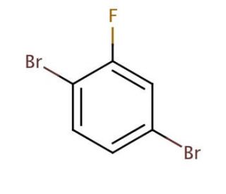 1,4-Dibromo-2-fluorobenzene (CAS 1435-52-5) - chemical structure image