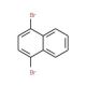 1,4-Dibromonaphthalene (CAS 83-53-4) - chemical structure image