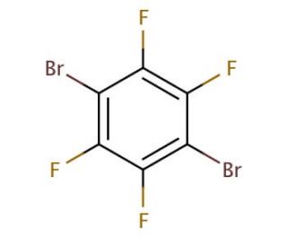 1,4-Dibromotetrafluorobenzene (CAS 344-03-6) - chemical structure image