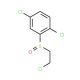 1,4-dichloro-2-[(2-chloroethane)sulfinyl]benzene - chemical structure image