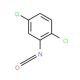 1,4-dichloro-2-isocyanatobenzene (CAS 5392-82-5) - chemical structure image
