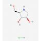 1,4-Dideoxy-1,4-imino-D-arabinitol hydrochloride (CAS 100991-92-2) - chemical structure image