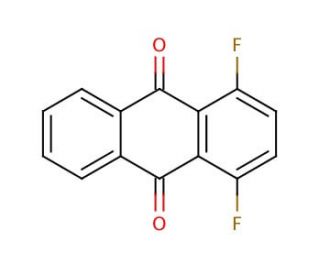 1,4-Difluoroanthraquinone (CAS 28736-42-7) - chemical structure image