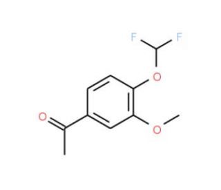 1-(4-Difluoromethoxy-3-methoxy-phenyl)-ethanone - chemical structure image