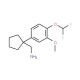 {1-[4-(difluoromethoxy)-3-methoxyphenyl]cyclopentyl}methylamine - chemical structure image