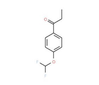 1-(4-Difluoromethoxy-phenyl)-propan-1-one - chemical structure image