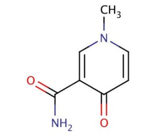 1,4-Dihydro-1-methyl-4-oxo-3-pyridinecarboxamide (CAS 769-49-3) - chemical structure image