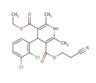 1,4-Dihydro-2,6-dimethyl-3-(2-cyanoethoxycarbonyl)-5-ethoxycarbonyl-4-(2,3-dichlorophenyl)pyridine (CAS 175688-78-5) - chemic