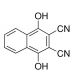 1,4-Dihydroxy-2,3-naphthalenedicarbonitrile (CAS 1018-79-7) - chemical structure image