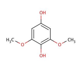 1,4-Dihydroxy-2,6-dimethoxybenzene (CAS 15233-65-5) - chemical structure image
