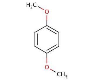 1,4-Dimethoxybenzene (CAS 150-78-7) - chemical structure image