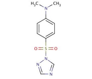 1-(4-Dimethylaminophenylsulfonyl)-1,2,4-triazole - chemical structure image