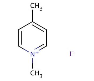1,4-Dimethylpyridinium iodide (CAS 2301-80-6) - chemical structure image