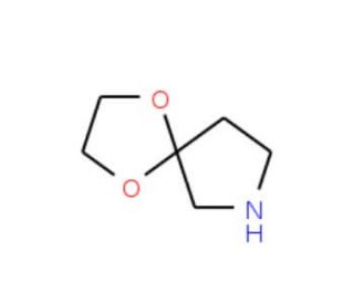 1,4-Dioxa-7-azaspiro[4.4]nonane (CAS 176-33-0) - chemical structure image