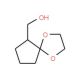 (1,4-Dioxa-spiro[4.4]non-6-yl)-methanol (CAS 23153-74-4) - chemical structure image