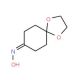 1,4-dioxaspiro[4.5]decan-8-one oxime - chemical structure image