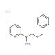 1,4-diphenylbutan-1-amine hydrochloride (CAS 74533-88-3) - chemical structure image