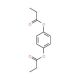 1,4-Dipropionyloxybenzene (CAS 7402-28-0) - chemical structure image